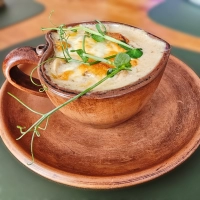 BAKED BEEF TONGUE WITH MUSHROOMS